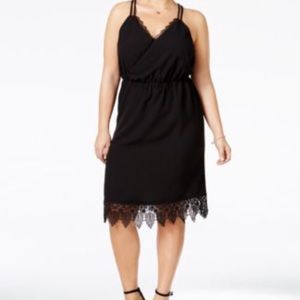 Junarose Black Strappy Dress